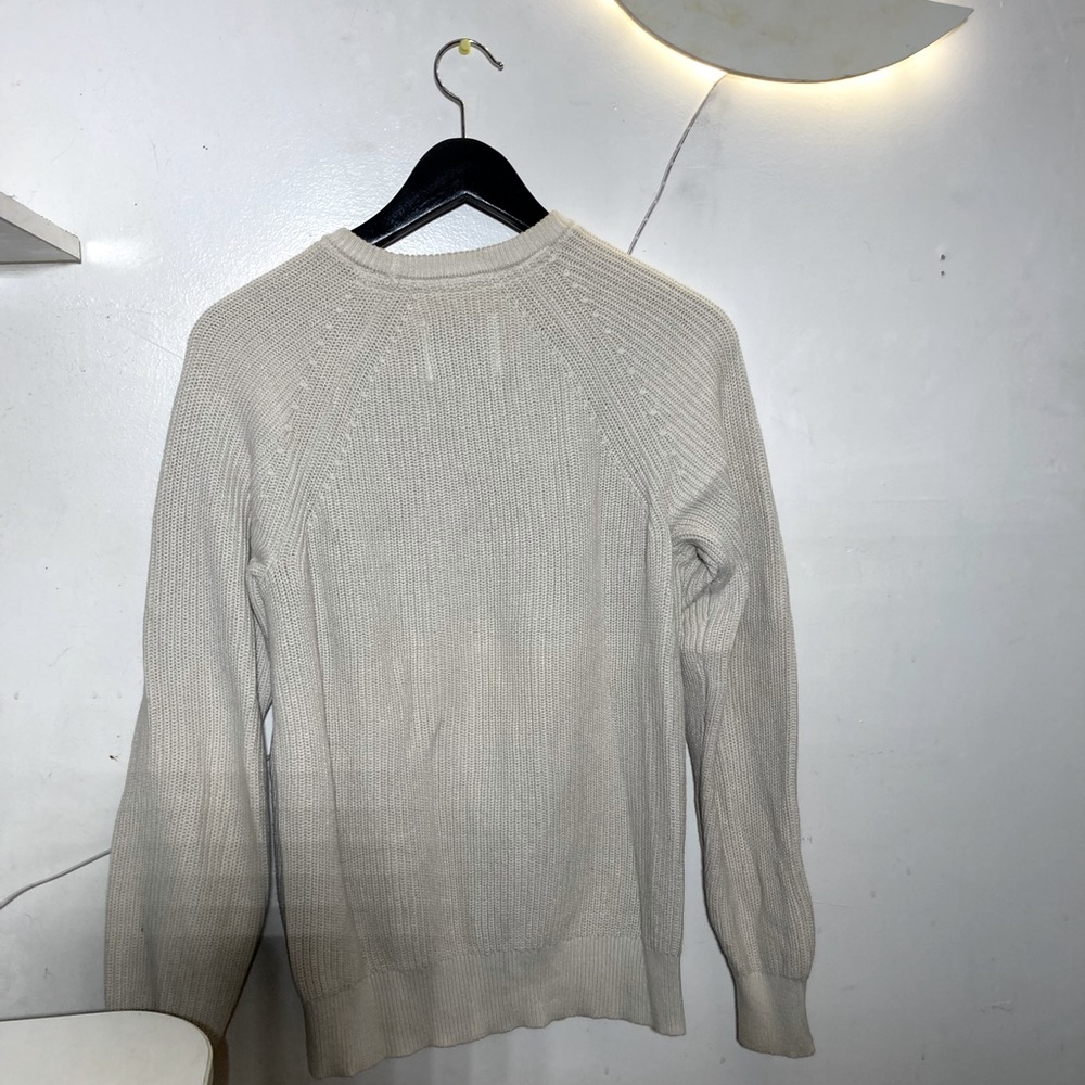 American eagle raglan knit crème sweater